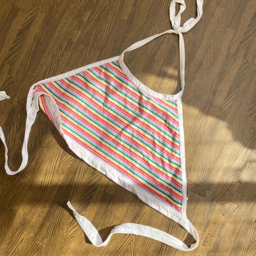 Urban Outfitters Multicolor Striped Crop Top - Picture 2 of 3